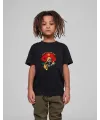 Çocuk Unisex Baskılı T-Shirt - Siyah