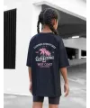 Çocuk Unisex Baskılı T-Shirt - Siyah