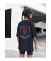 Çocuk Unisex Baskılı T-Shirt - Siyah