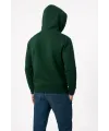 Erkek 3 İplik Pamuklu Kapüşonlu Kanguru Cepli SweatShirt hoodie - Haki