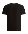 Erkek Baskılı T-Shirt Kısa Kol Bisiklet Yaka Regular Fit Rahat Kalıp Tişört - Siyah