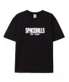 Erkek Baskılı T-Shirt Kısa Kol Bisiklet Yaka Regular Fit Rahat Kalıp Tişört - Siyah