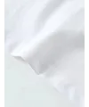 Erkek Baskılı Tişört Kısa Kol Bisiklet Yaka Oversize T-Shirt - Beyaz