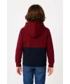 Erkek Çocuk Kapüşonlu Kanguru Cepli Parçalı SweatShirt - Renkli