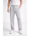 Erkek Düz Paça Beli Lastikli Eşofman Alt Pantolon - Gri