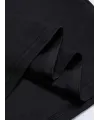 Erkek Kısa Kol Yazlık Tişört Bisiklet Yaka Baskılı Oversize T-Shirt - Siyah