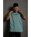 Erkek Oversize Tişört Golf GTI Retro Araba Baskılı T-shirt - Mint Yeşili