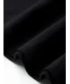 Erkek T-shirt Tavşan Baskılı Kısa Kollu Tişört - Siyah