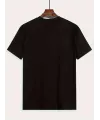 Erkek Tişört Araba Baskılı Kısa kol t-shirt - Siyah