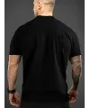 Erkek Tişört Araba Baskılı Kısa kol t-shirt - Siyah
