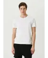 ERKEK  Tişört Basic Bisiklet Yaka Regular Kısa kol T-Shirt - Beyaz
