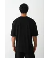 Erkek Tişört Düz Basic Penye Yazlık Bisiklet Yaka Kısa Kol T-Shirt - Siyah
