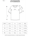 Kadın Baskılı T-Shirt Kısa Kol Bisiklet Yaka Oversize Tişört - Siyah