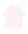Kadın T-shirt Eğlenceli Harf NY Baskılı Bisiklet Yaka Tişört - Beyaz