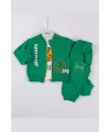 iegiyim™ Optimist Nakışlı Erkek Bebek Takım