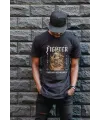 Unisex Oversize 24/1 Penye DTF Baskılı Tişört - DTF101