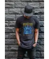 Unisex Oversize 24/1 Penye DTF Baskılı Tişört - DTF102