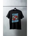 Unisex Oversize 24/1 Penye DTF Baskılı Tişört - DTF115