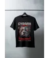 Unisex Oversize 24/1 Penye DTF Baskılı Tişört - DTF120