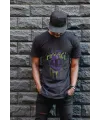 Unisex Oversize 24/1 Penye DTF Baskılı Tişört - DTF121