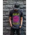 Unisex Oversize 24/1 Penye DTF Baskılı Tişört - DTF123