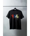 Unisex Oversize 24/1 Penye DTF Baskılı Tişört - DTF132