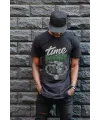 Unisex Oversize 24/1 Penye DTF Baskılı Tişört - DTF133
