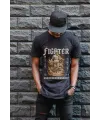 Unisex Oversize 24/1 Penye DTF Baskılı Tişört - DTF139