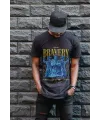 Unisex Oversize 24/1 Penye DTF Baskılı Tişört - DTF140