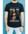 Unisex Oversize 24/1 Penye DTF Baskılı Tişört - DTF143