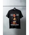 Unisex Oversize 24/1 Penye DTF Baskılı Tişört - DTF143