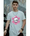 Unisex Oversize 24/1 Penye DTF Baskılı Tişört - DTF146
