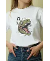 Unisex Oversize 24/1 Penye DTF Baskılı Tişört - DTF148