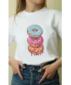 Unisex Oversize 24/1 Penye DTF Baskılı Tişört - DTF149