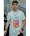 Unisex Oversize 24/1 Penye DTF Baskılı Tişört - DTF149