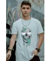 Unisex Oversize 24/1 Penye DTF Baskılı Tişört - DTF150