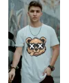 Unisex Oversize 24/1 Penye DTF Baskılı Tişört - DTF155