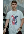 Unisex Oversize 24/1 Penye DTF Baskılı Tişört - DTF159