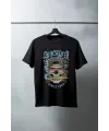 Unisex Oversize 24/1 Penye DTF Baskılı Tişört - DTF163