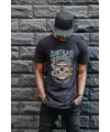 Unisex Oversize 24/1 Penye DTF Baskılı Tişört - DTF163