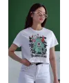 Unisex Oversize 24/1 Penye DTF Baskılı Tişört - DTF165