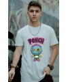 Unisex Oversize 24/1 Penye DTF Baskılı Tişört - DTF167
