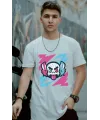 Unisex Oversize 24/1 Penye DTF Baskılı Tişört - DTF168