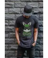 Unisex Oversize 24/1 Penye DTF Baskılı Tişört - DTF177