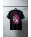 Unisex Oversize 24/1 Penye DTF Baskılı Tişört - DTF179