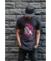 Unisex Oversize 24/1 Penye DTF Baskılı Tişört - DTF179