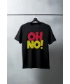 Unisex Oversize 24/1 Penye DTF Baskılı Tişört - DTF180