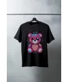 Unisex Oversize 24/1 Penye DTF Baskılı Tişört - DTF182