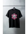 Unisex Oversize 24/1 Penye DTF Baskılı Tişört - DTF185