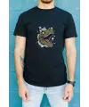 Unisex Oversize 24/1 Penye DTF Baskılı Tişört - DTF186